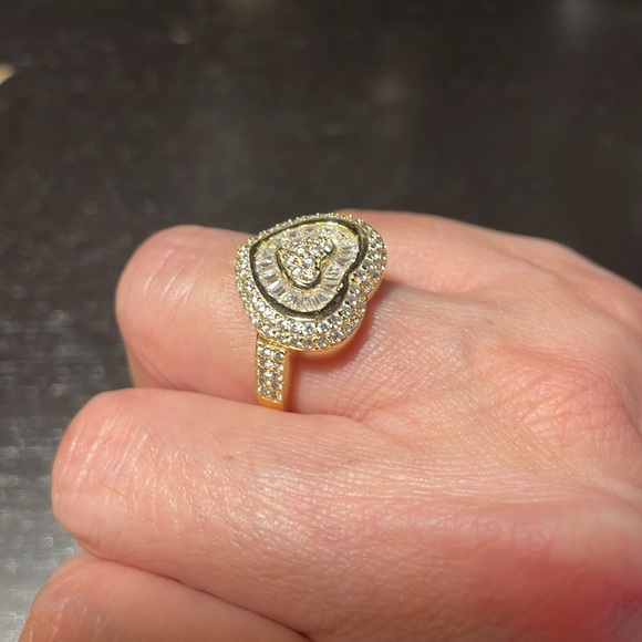 Sterling silver heart ring - Picture 6 of 6